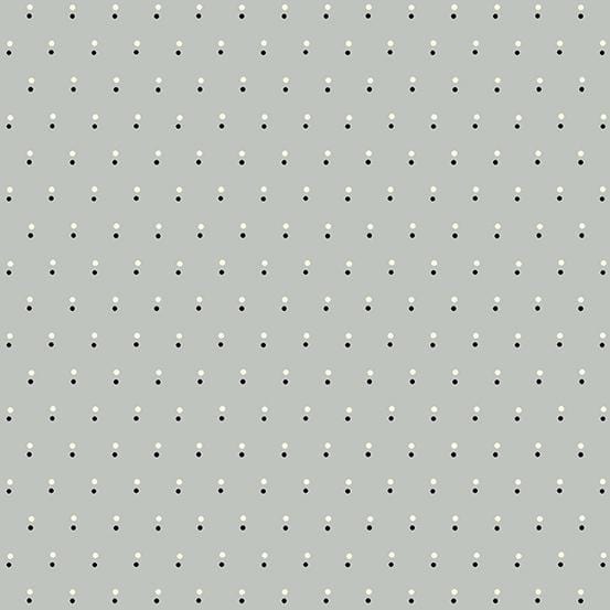 Midnight Haunt - Shadow Dot Platinum Choice Fabrics 