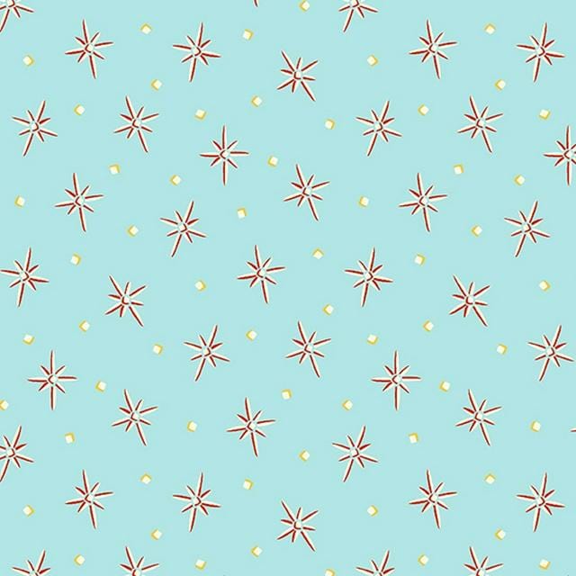 O Christmas Tree - Star Bright Sky Choice Fabrics 