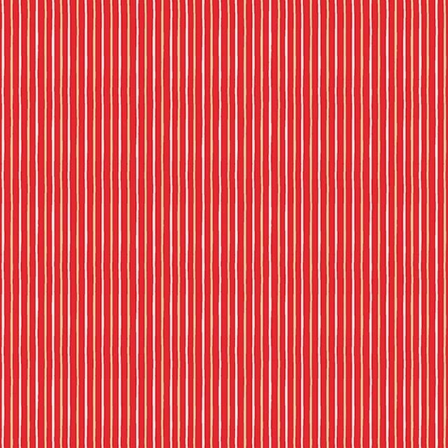 Scandi 2022 - Stripes Red Choice Fabrics 