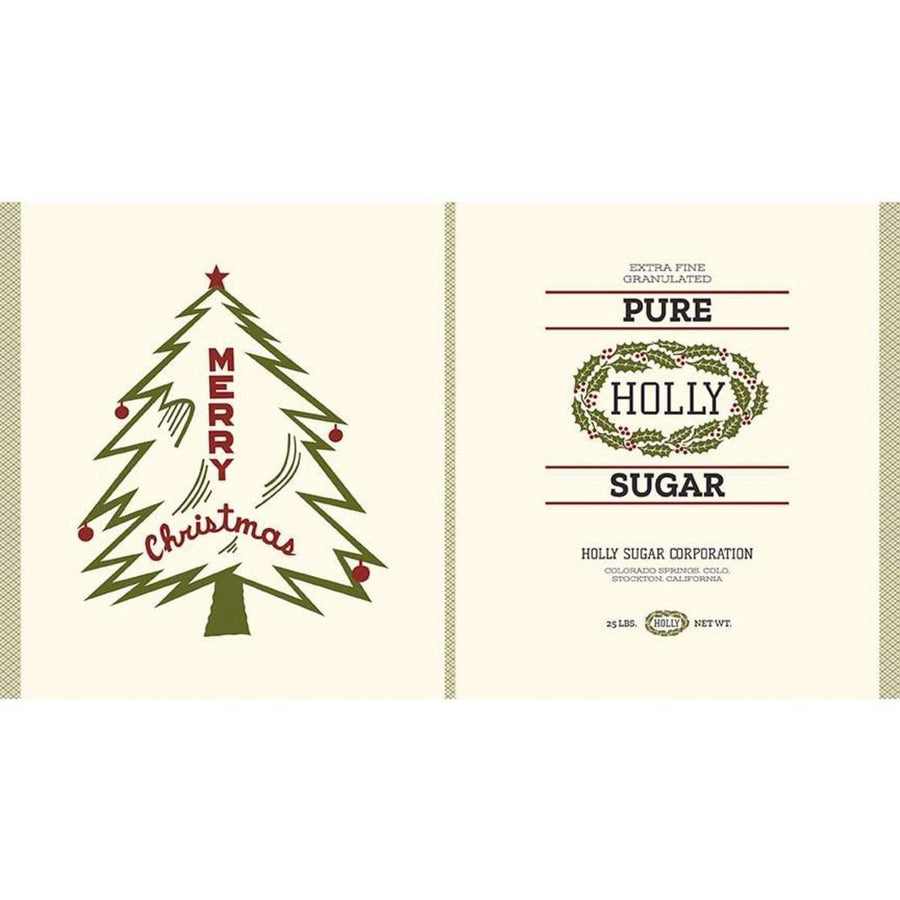 Christmas at Buttermilk Acres - Tea Towel Canvas Panel Riley Blake 