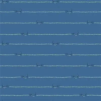 Corcodile Smiles - Croc Stripe - Denim Clothworks Textiles, Inc. 