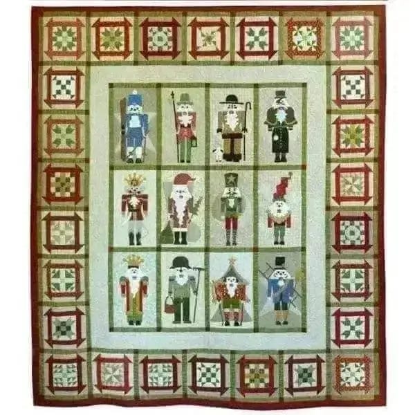 Classic Nutcrackers Full Pattern Set Come Quilt 