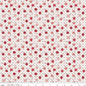 Cook Book - Cherries - Red Riley Blake 