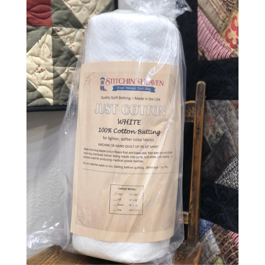 Cotton White Twin - 72" x 90" American Fiber Products dba Loft Supply 