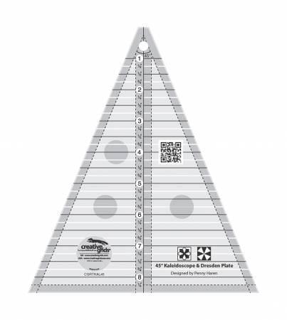 Creative Grids 45 Degree Kaleidoscope & Dresden Plate Checker Distributors 