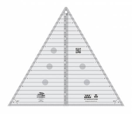 Creative Grids - 60 degree Triangle 12.5 in Ruler Checker Distributors 