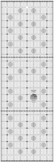 Creative Grids Charming Itty Bitty Eights Rectangle 8" X24" Checker Distributors 