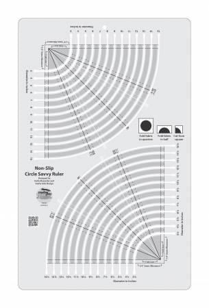 Creative Grids - Circle Savvy Ruler Checker Distributors 