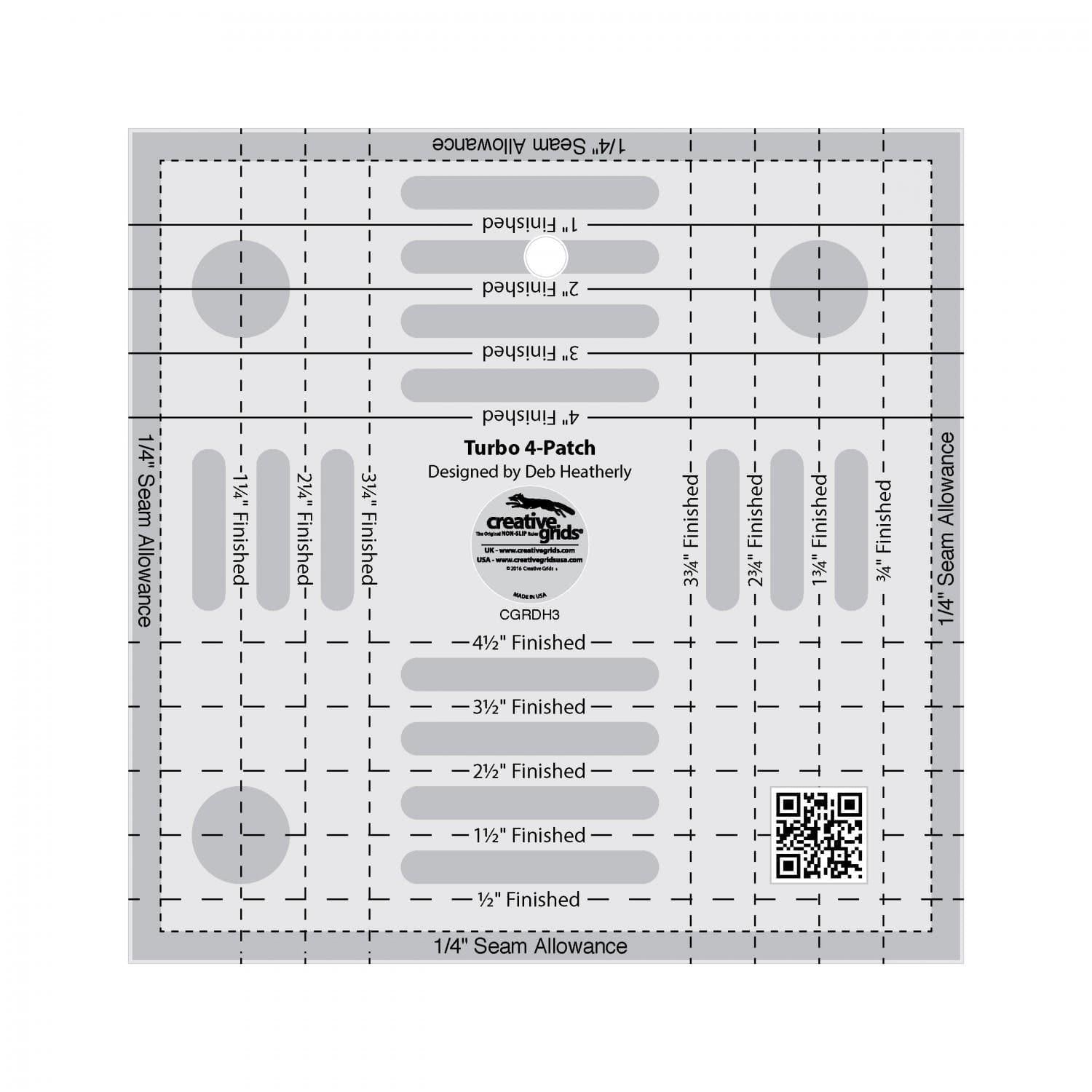 Turbo 4-Patch Ruler - Creative Grids Checker Distributors 