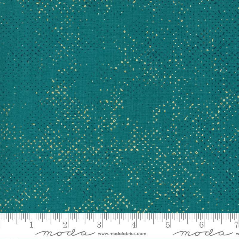 Moda Fabrics - Spotted - Dots Peacock MODA/ United Notions 