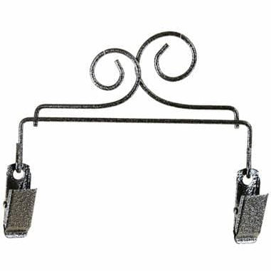 Double Scroll Clip Hanger 5in Checker Distributors 