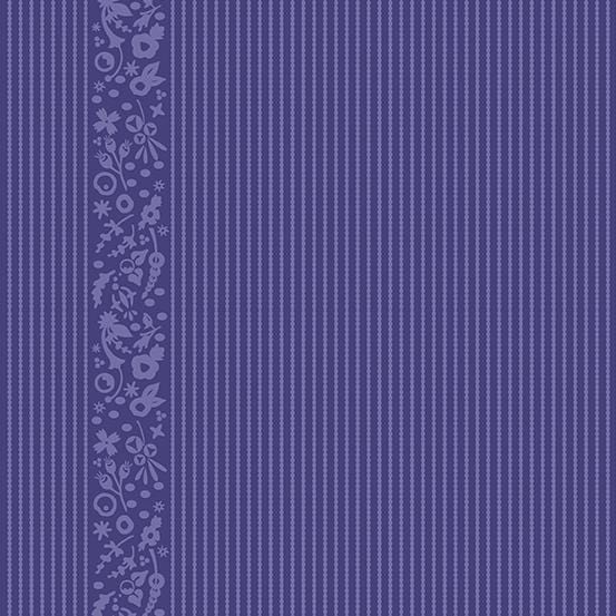 Ellipse - Oval Stripe - Iris Andover Fabrics/CIT 