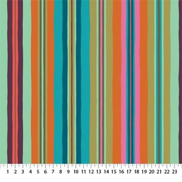 Figo Fabrics - Kindred Sketches - Stripes Multi Figo Fabrics 