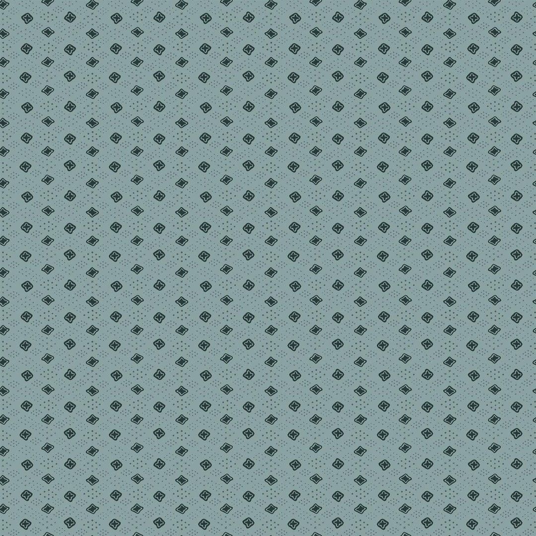 Figo Fabrics - Martha - Medallion Teal Figo Fabrics 