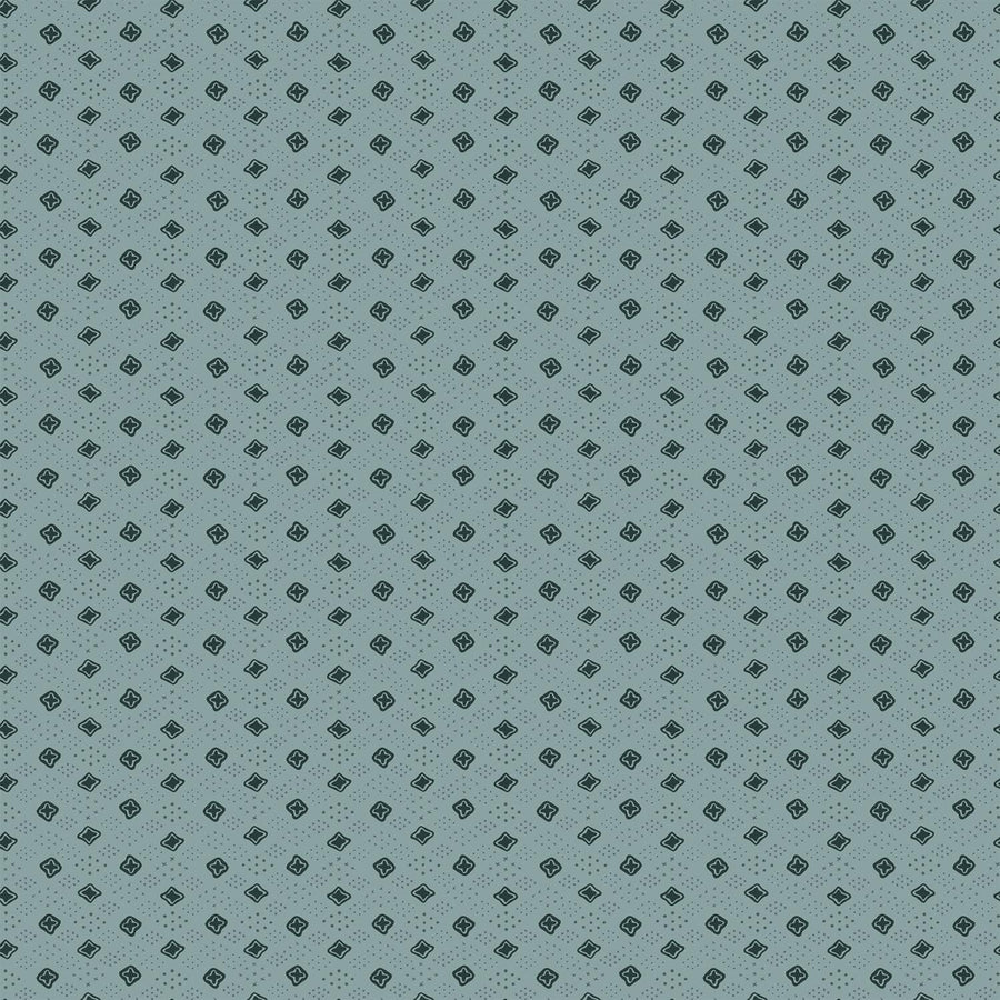 Figo Fabrics - Martha - Medallion Teal Figo Fabrics 