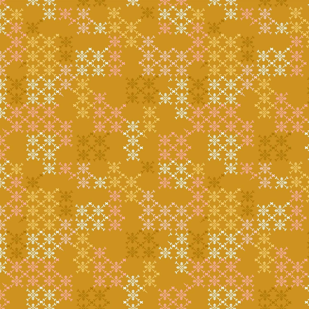 Figo - Hampton Court - Trellis Gold Figo Fabrics 