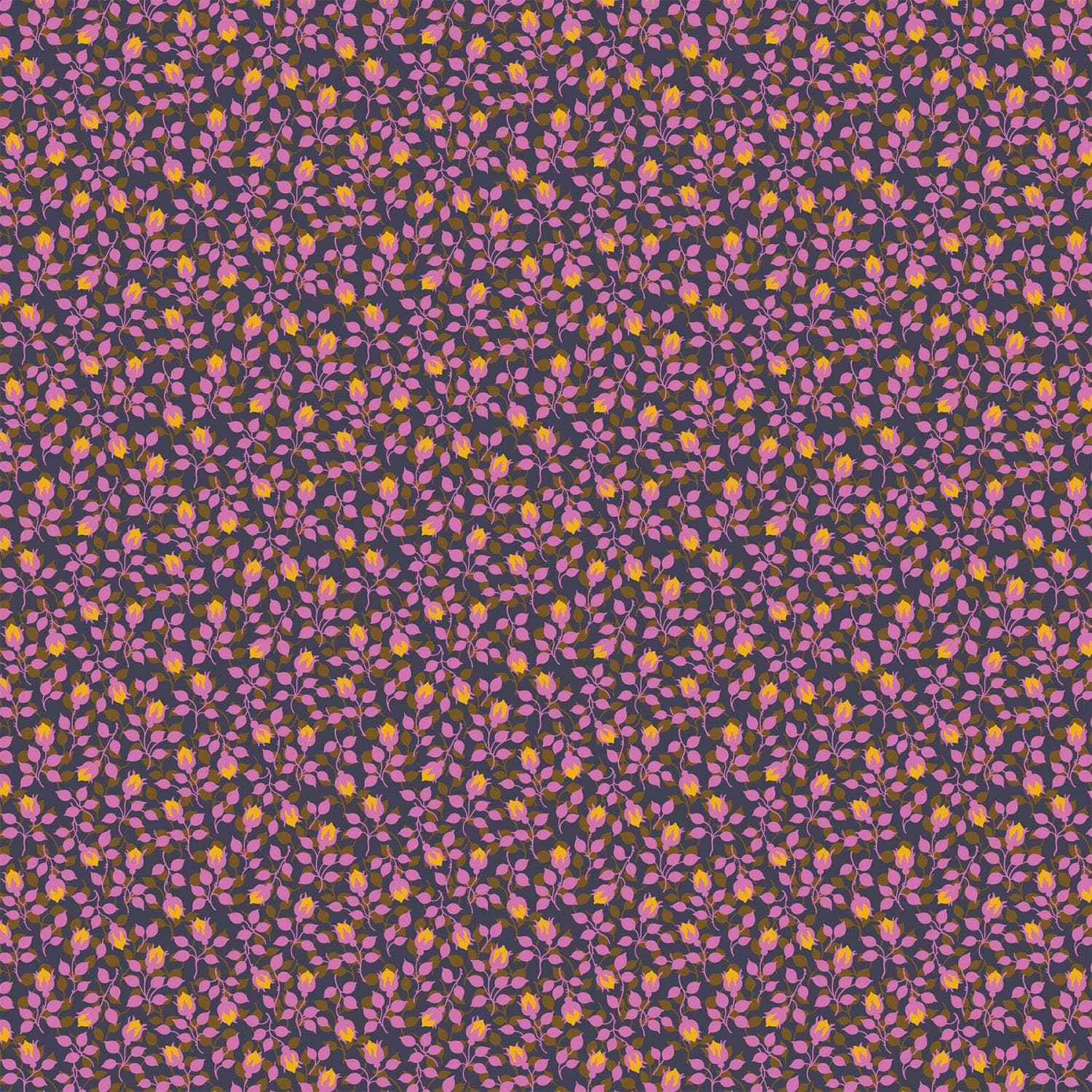 Local Honey - Rosebud Violet Figo Fabrics 