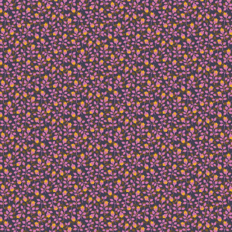 Local Honey - Rosebud Violet Figo Fabrics 