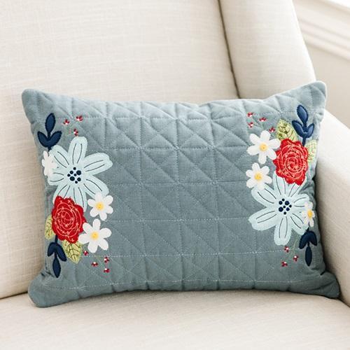 Fill in the Blank - July Throw Pillow Kimberbell Designs 