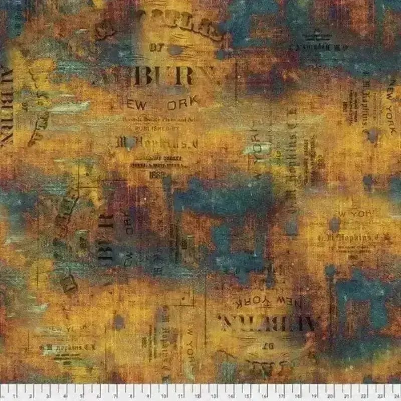 FreeSpirit - Abandoned - Urban Grunge Patina FreeSpirit Fabrics 