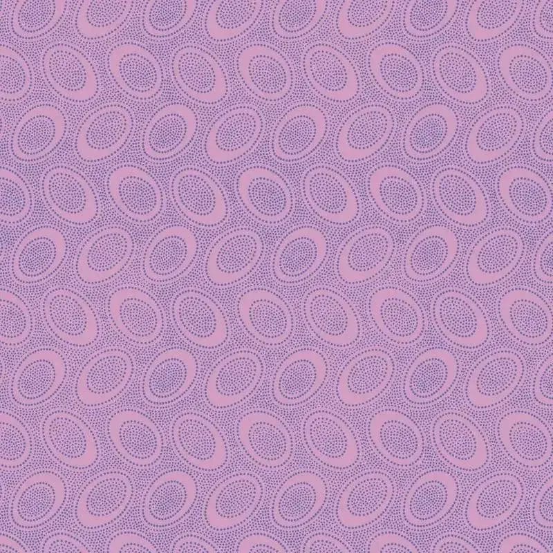 Aboriginal Dot - Wisteria FreeSpirit Fabrics 