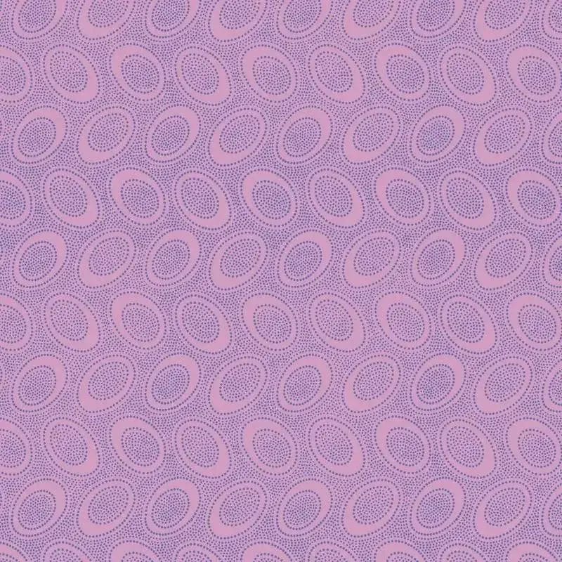 Aboriginal Dot - Wisteria FreeSpirit Fabrics 