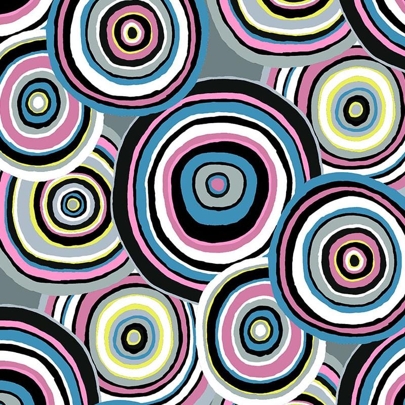 FreeSpirit - Kaffe Fasset Collective -  Target Black FreeSpirit Fabrics 