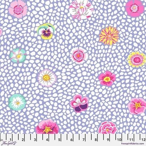 Kaffe Fassett Collective - Guinea Flower Lavender FreeSpirit Fabrics 