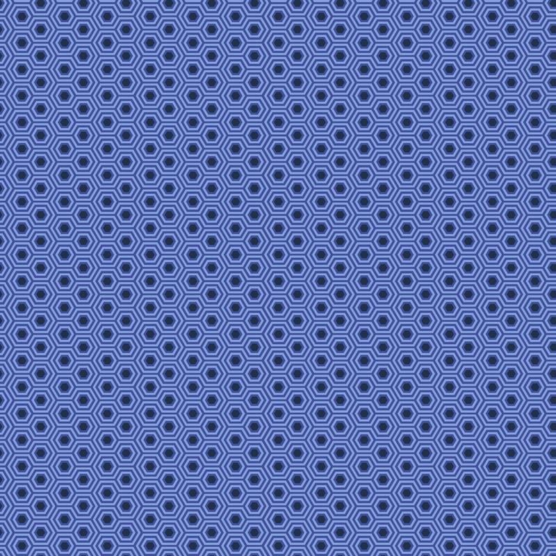 FreeSpirit - Tula's True Colors - Hexy Deep Sea FreeSpirit Fabrics 