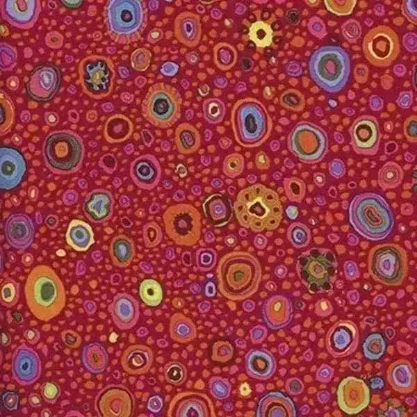 Kaffe Fassett Classics - Roman Glass Red FreeSpirit Fabrics 