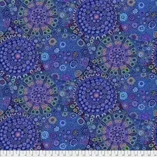 Millefiore - Blue 108" Wide Backing FreeSpirit Fabrics 