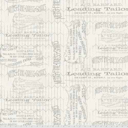 FreeSpririt - Monochrome - Tailored Linen FreeSpirit Fabrics 