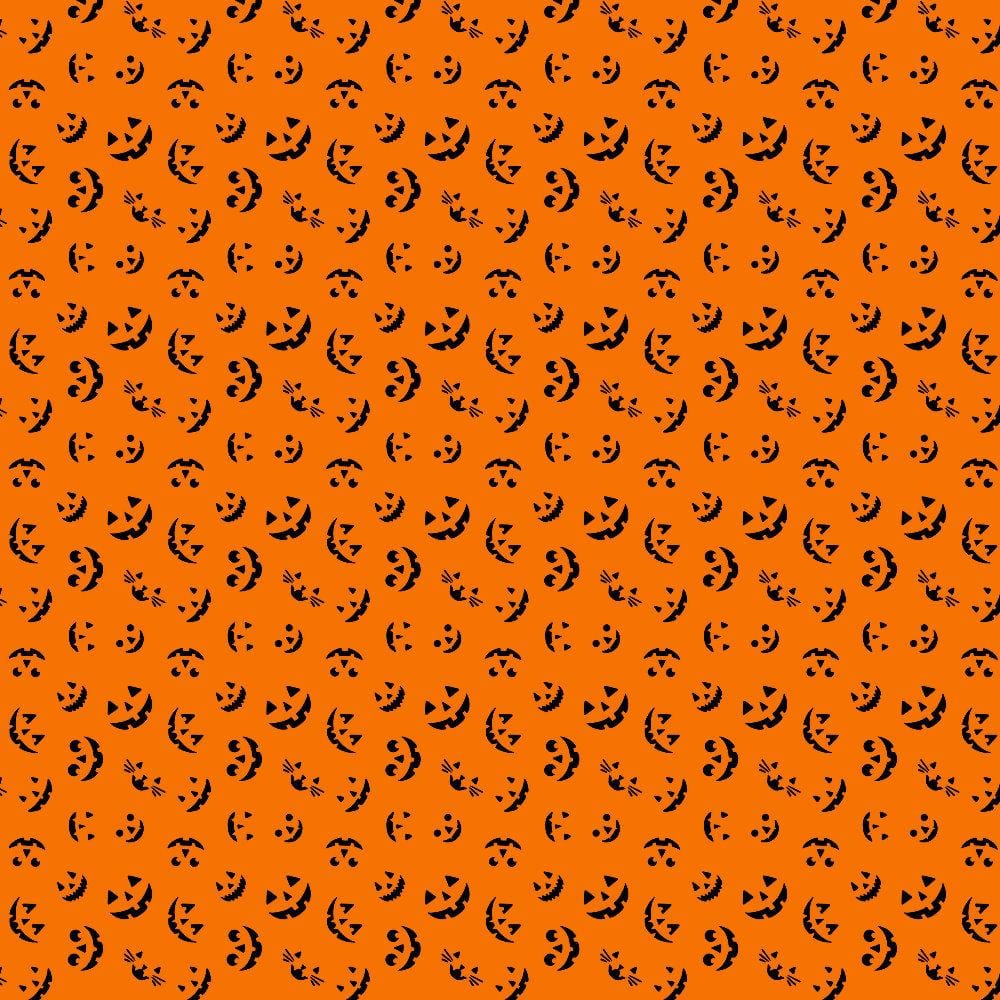 Storybook Halloween - Jack-O-Lantern Orange PWRH068.ORANGE