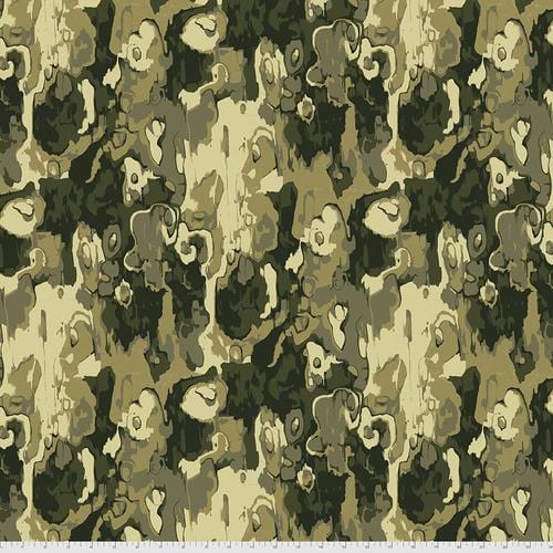 Trees - Sycamore Bark - Green FreeSpirit Fabrics 