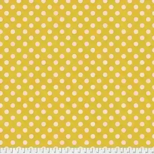 FreeSprit - Tula's True Colors - Pom Poms Marigold FreeSpirit Fabrics 