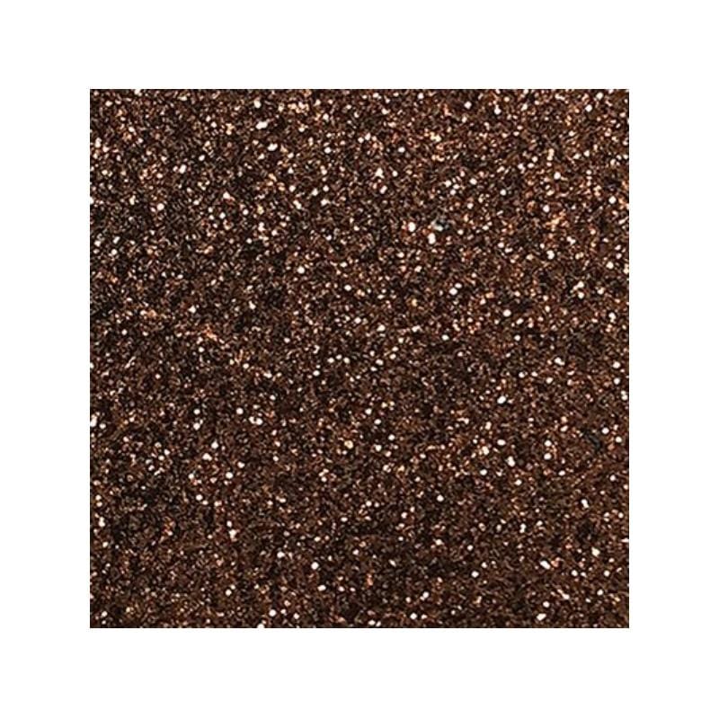 Glitter Fabric Copper - 27" x 11.8" BREWER 