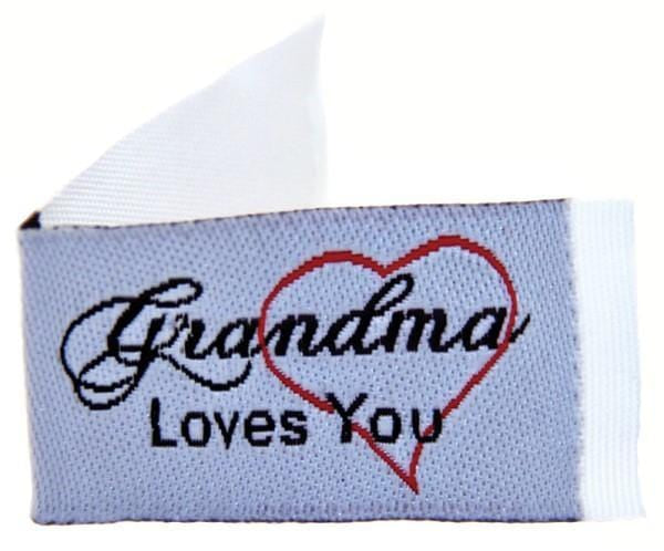 Grandma Loves You - Small Tag It Ons MODA/ United Notions 