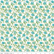 Granny Chic -  Dishes Blue Riley Blake 