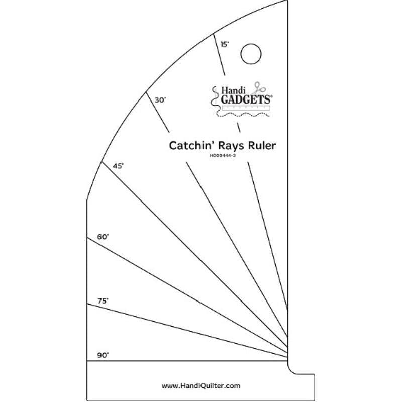 Handi Quilter - Catchin' Rays Template Handi Quilter 