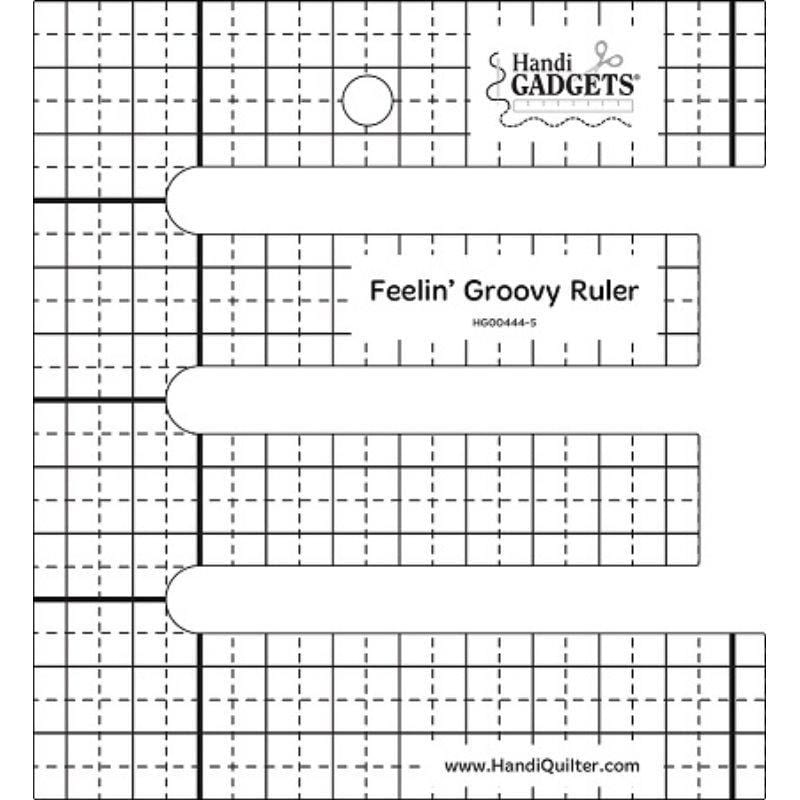 Handi Quilter - Feelin' Groovy Template Handi Quilter 