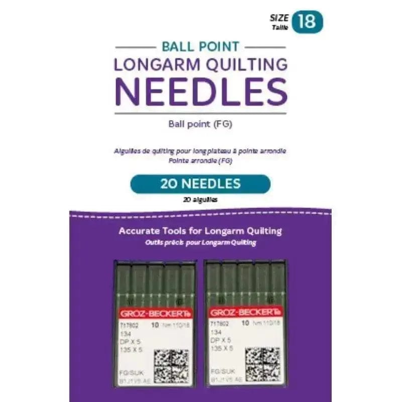 Handi Quilter - Ball Point Longarm Needles – 2 Packs of 10 18/110-FG BP Handi Quilter 