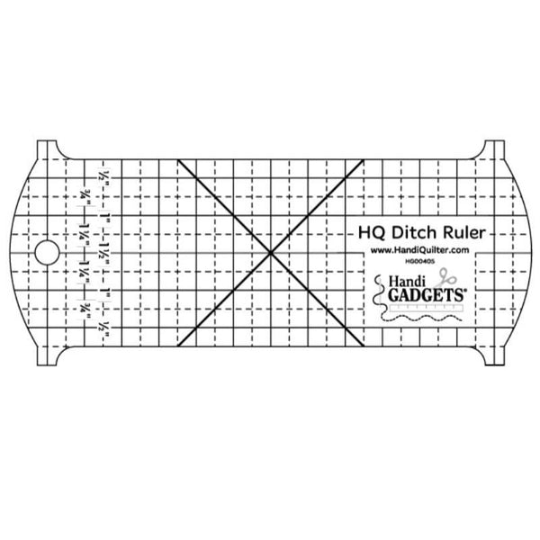 Handi Quilter HQ Ditch Ruler Stitchin Heaven