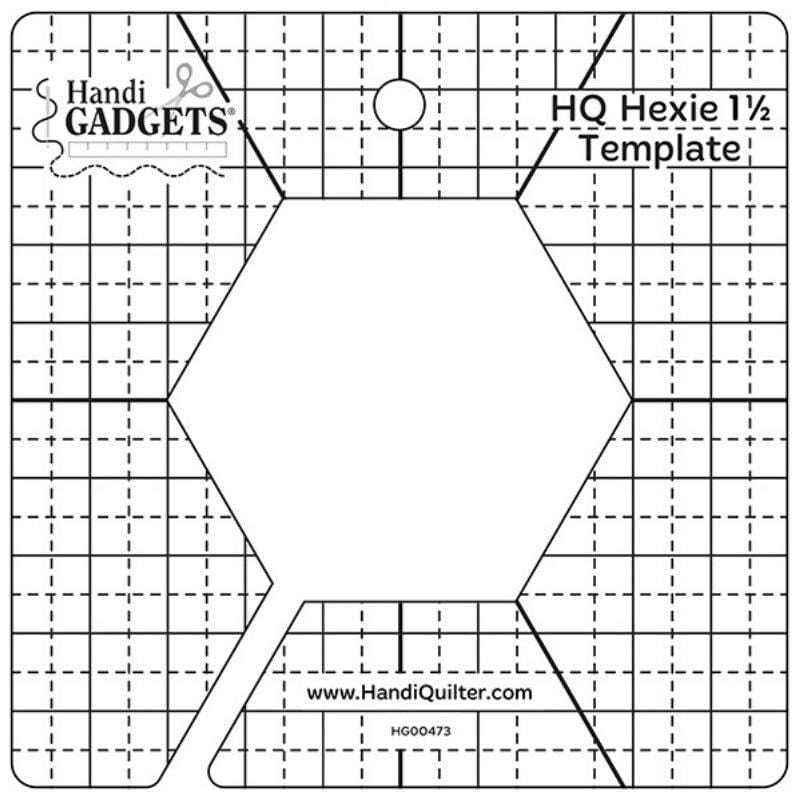 Handi Quilter - Hexie 1 1/2 inch Template Handi Quilter 