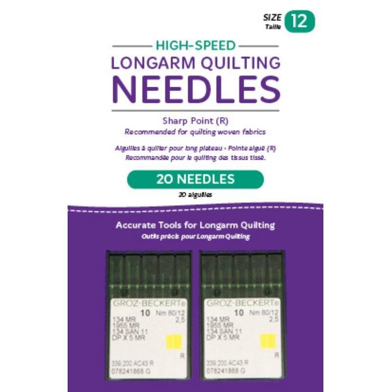 Handi Quilter - High Speed Longarm Needles – 2 Pks of 10 Crank 10/12-134MR-2.5 Handi Quilter 