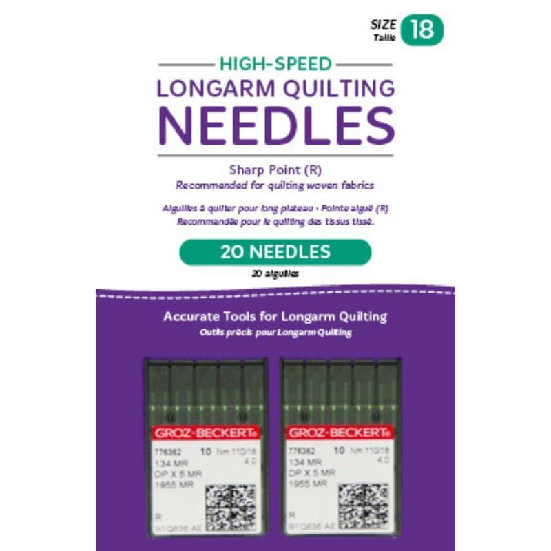 Handi Quilter - High Speed Longarm Needles – 2 Pks of 10 Crank 110/18-134MR-4.0 Handi Quilter 