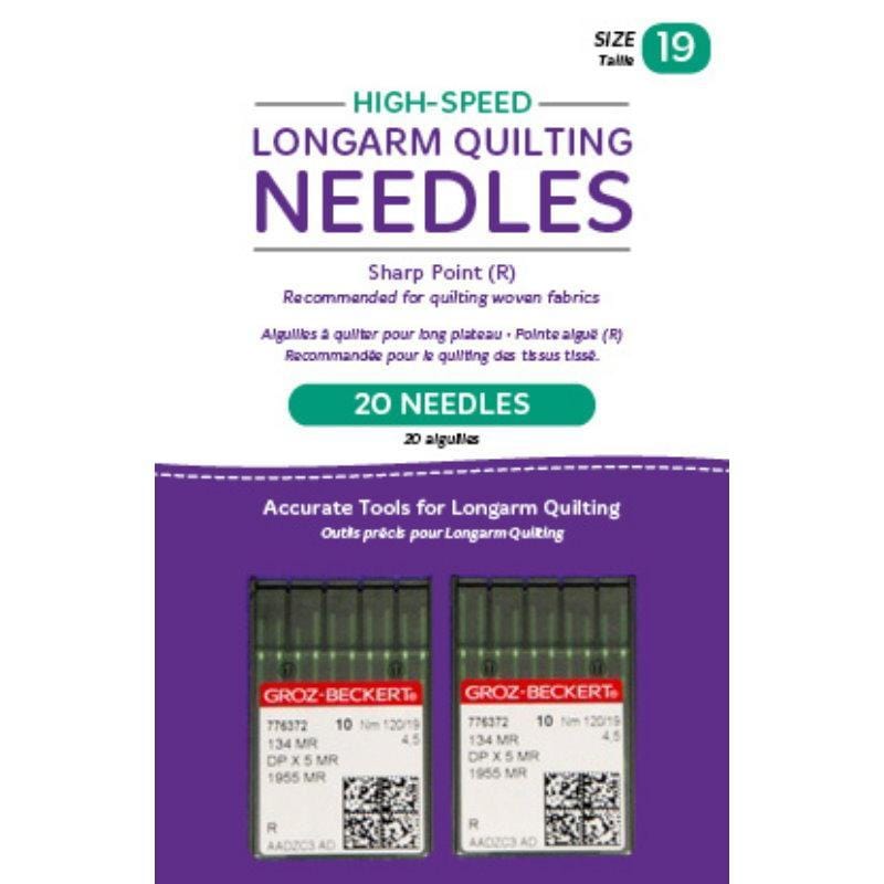 Handi Quilter - High Speed Longarm Needles – 2 Pks of 10 Crank 120/19-134MR-4.5 Handi Quilter 