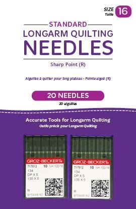 Handi Quilter - Standard Longarm Needles – 2 Packs of 10 (16/100-R, Sharp) Handi Quilter 