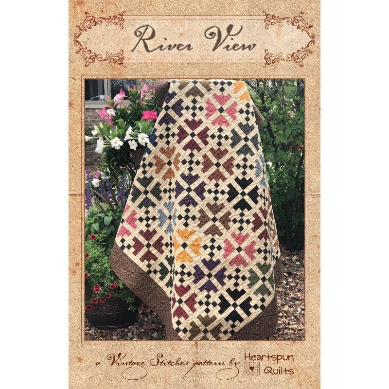 Heartspun Quilts - River View Quilt Pattern HEARTSPUN QUILTS 