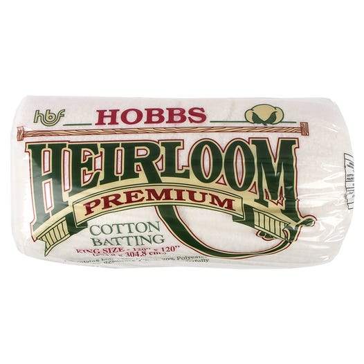 Heirloom 80/20 Cotton Batting - King 120" x 120" BREWER 