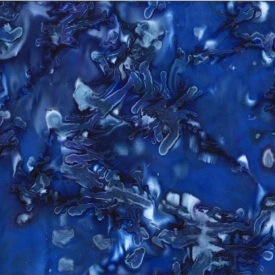 Hoffman - Azure Dreams - Marble - Cobalt Hoffman Fabrics/CIT 